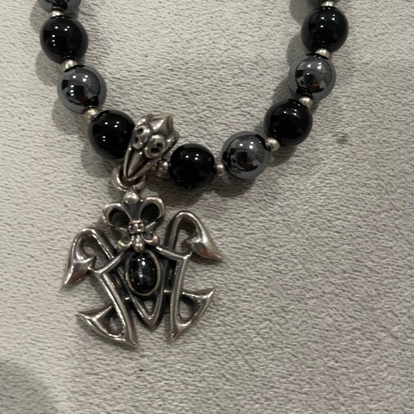 Unisex chain with silver handmade - Picture 2 of 3